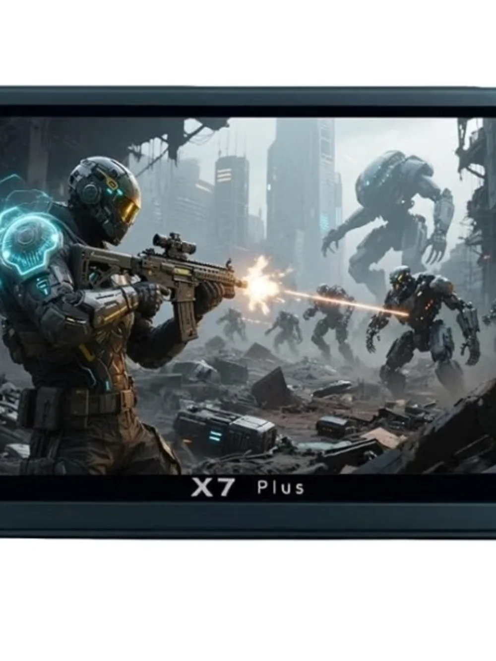 Retro gaming console with 5.1-inch IPS HD display